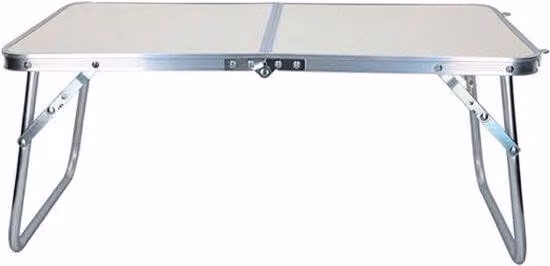Tavolo da campeggio Famanu, in alluminio, pieghevole - 40D x 60L x 26H cm