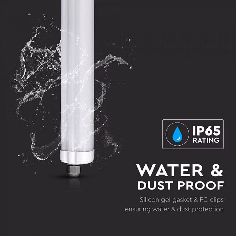 Lampada da bagno a LED, 5760 lm, 6500K bianco freddo, L 150 cm