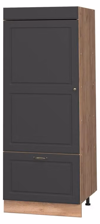 Dispensa da cucina Vicco Fame-Line Oro-antracite rustico/Rovere dorato 60 cm, Model 62659
