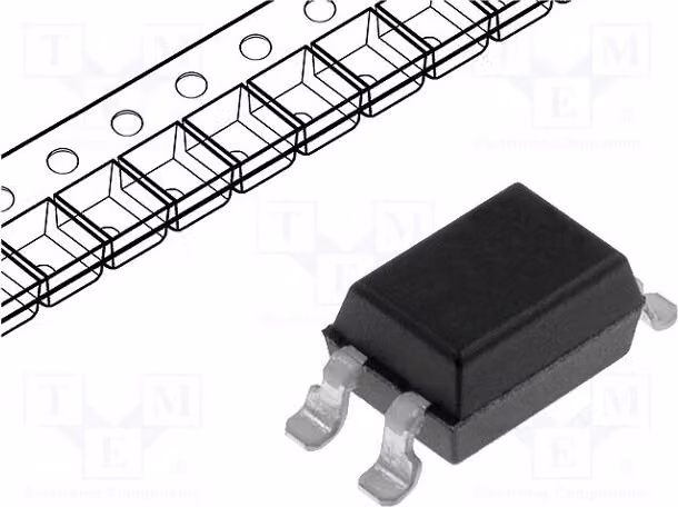 2 optoaccoppiatori Uce: 35V, modello KB817-B, con uscita a montaggio superficiale (SMD). Canali: 1
