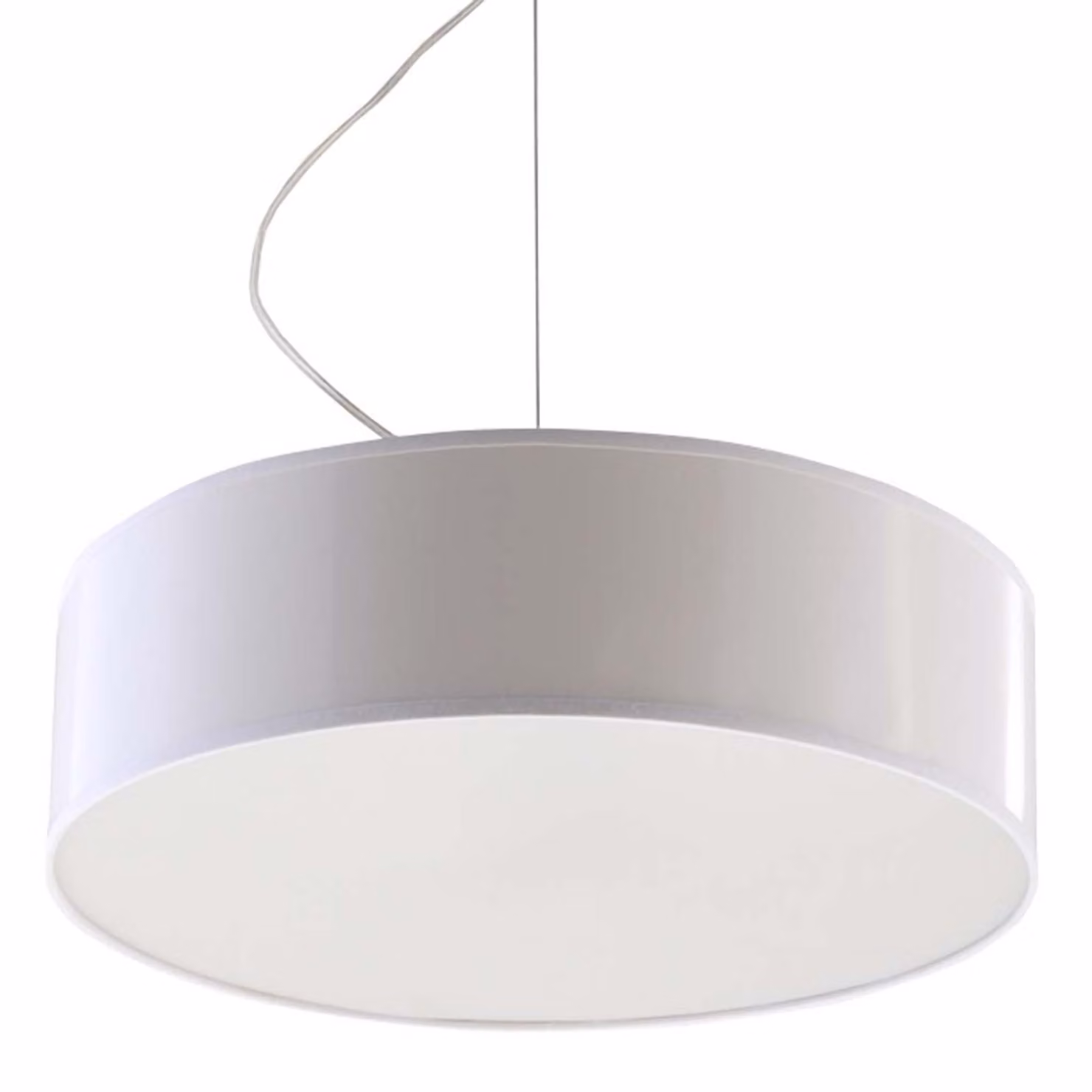 Lampada a sospensione ARENA 35 bianco 2xE27 15W PVC 111x35x35cm Sollux Lighting