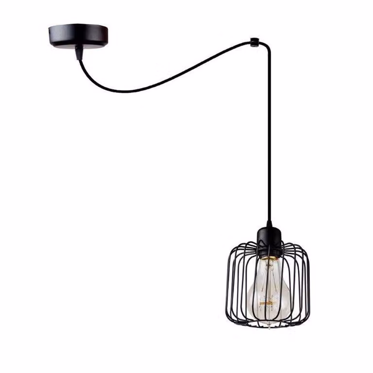 Lampada a sospensione Singolo Ragno Rullo