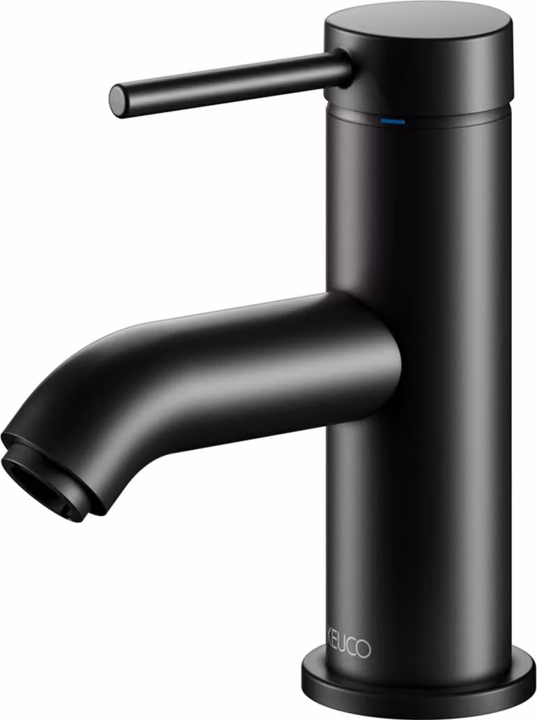 Keuco IXMO - Rubinetto per lavabo, nero opaco 59504372100