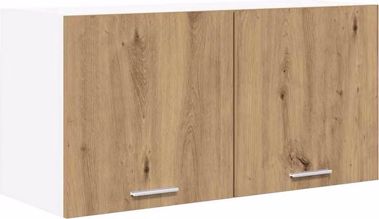 Armadio pensile con porta Rovere artigianale 80 x 31 x 40 cm