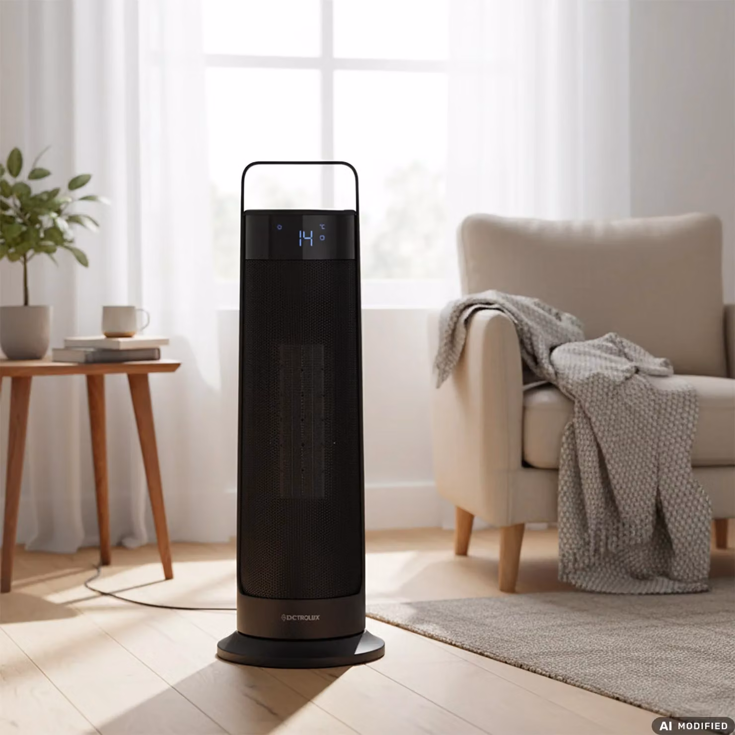 Termoventilatore a colonna in ceramica Dictrolux Black Arcadia 2000 Watt con telecomando e timer – 2