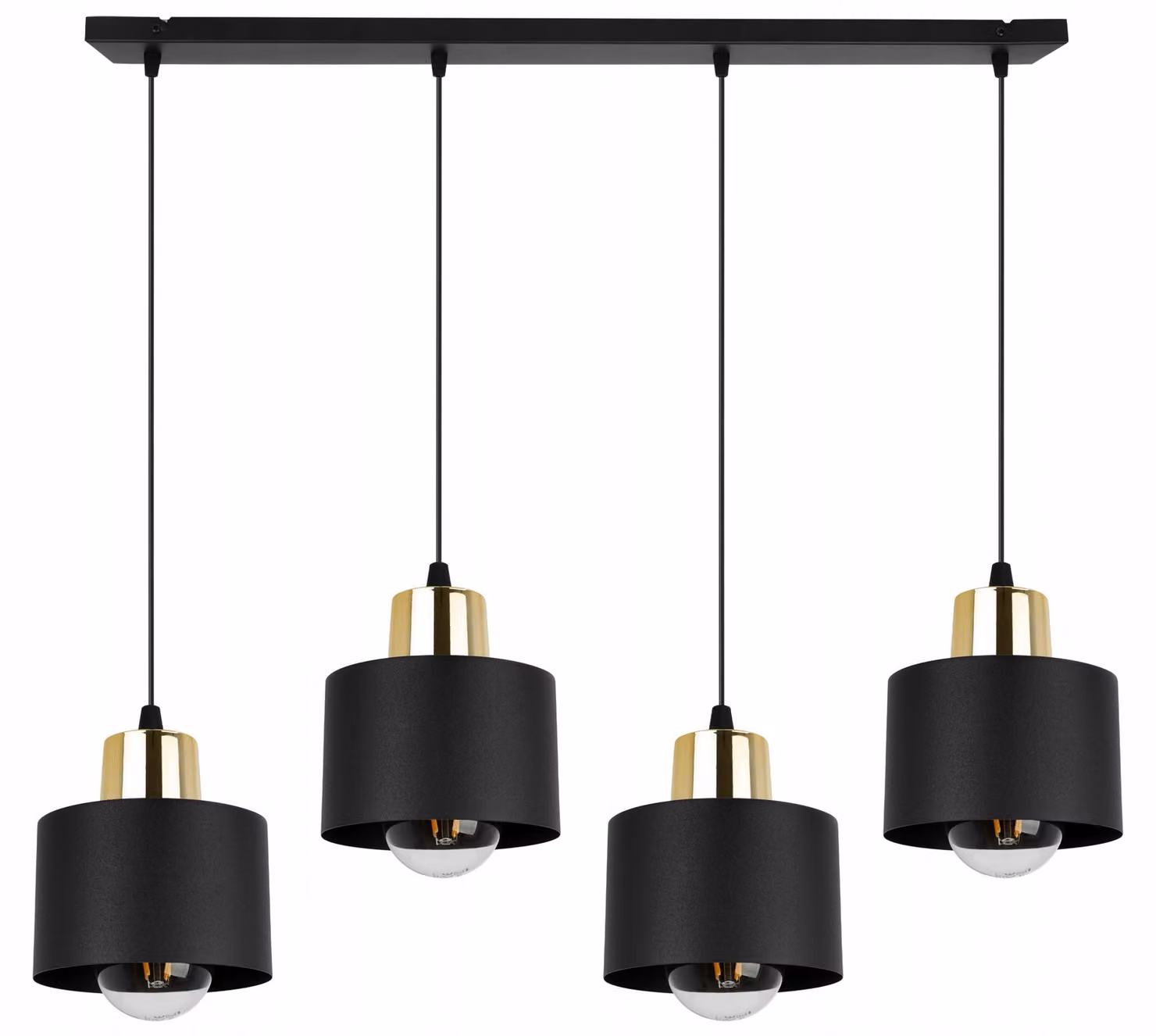 Moderna Lampada A Sospensione Lampada A Led Nera