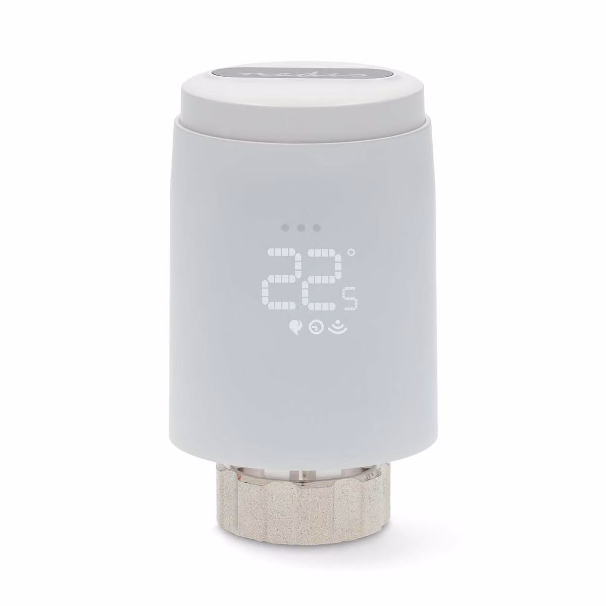Nedis SmartLife controllo radiatori - Zigbee 3.0 - Funzionamento a batteria - LED - Android / IOS