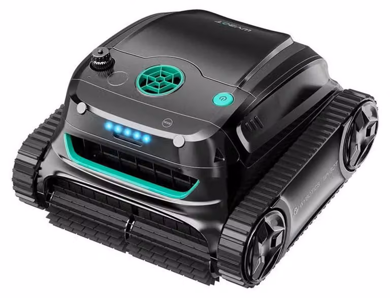 WYBOT S2 Robot per piscina senza fili con alimentazione solare Nero Nuovo
