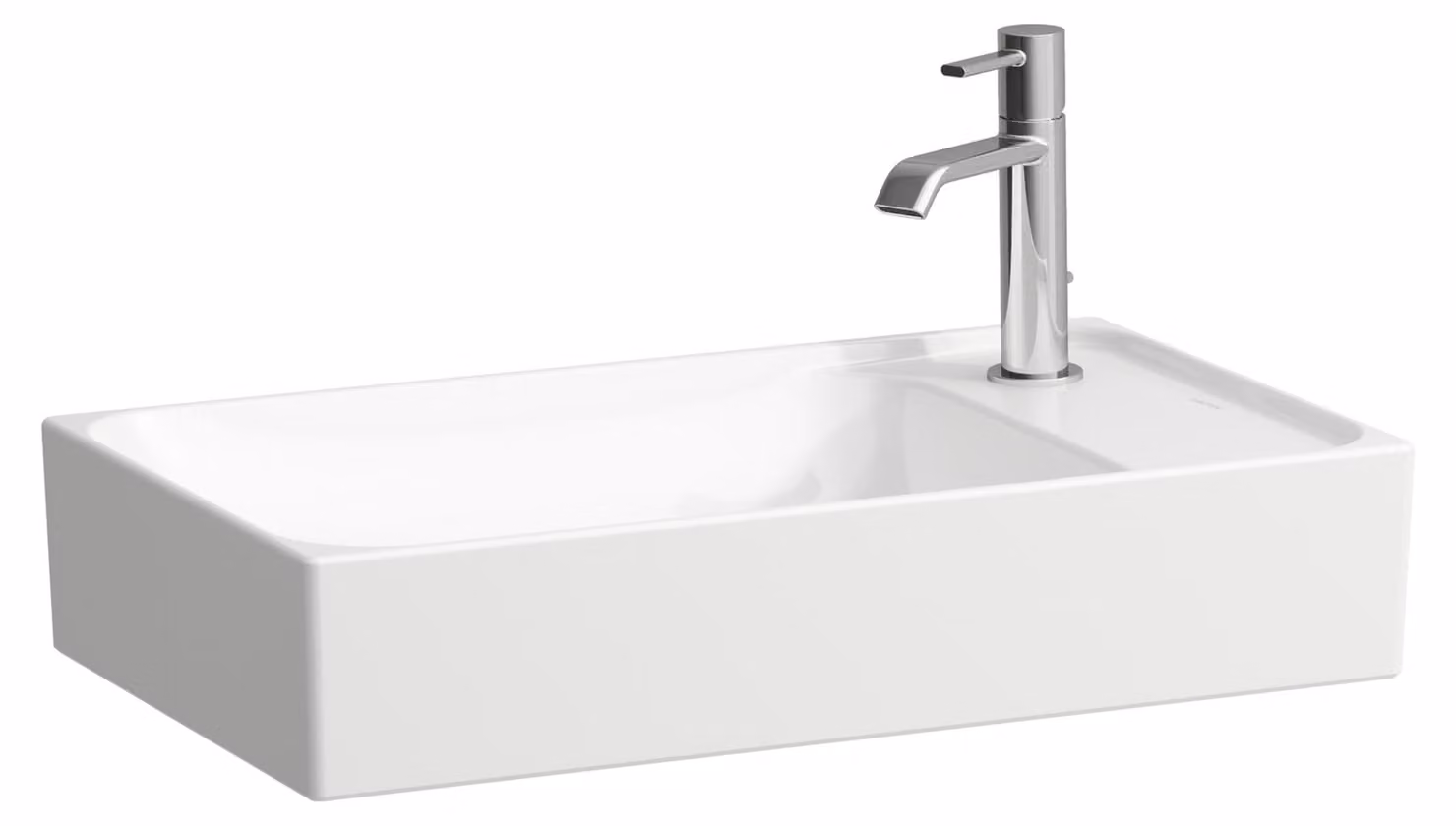 LAUFEN MEDA vasque, 600x350mm, 1 trou pour robinetterie à droite, sans trop-plein, H8121134001141, H8121134001141