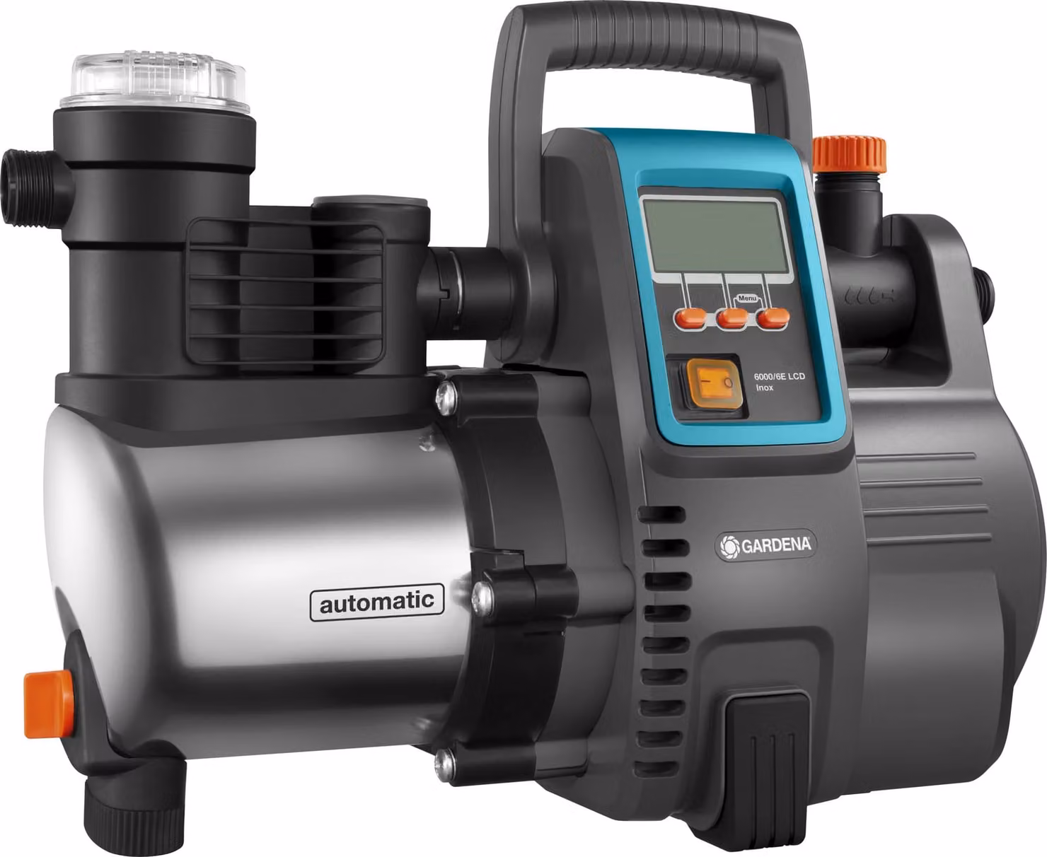 Gardena 6000/6E Premium LCD Inox abbeveratoio elettrico automatico (1760-20)