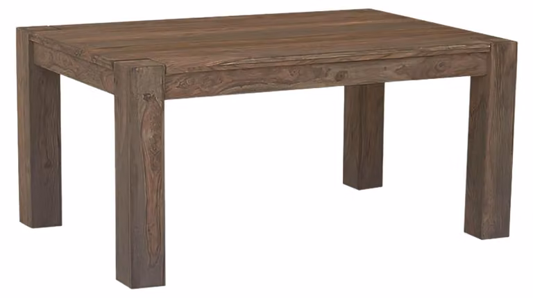 MASSIVMOEBEL24 | tavolo da pranzo in legno di Sheesham / palissandro 240x100x76 grigio scuro oliato NATURE GREY #408