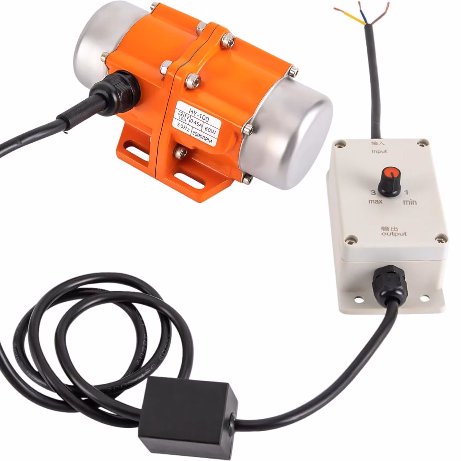 Motore trifase 220 V, 70 W, 0-3000 giri/min, regolatore di velocità continuo