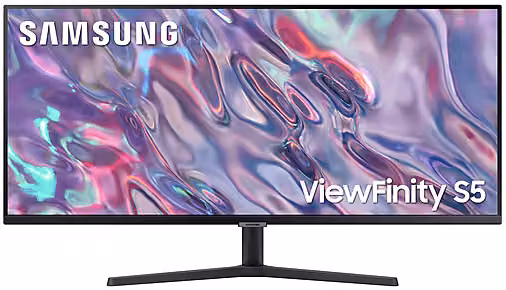 Samsung ViewFinity S5 S50GC Monitor Curvo da 34 pollici WQHD 100 Hz Nero – 1