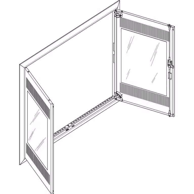 ABN GBRU45TM Cornice per deflettore, 1 pz.