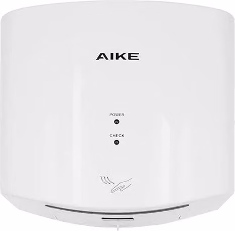 Asciugamani, alta velocità, sensore automatico, AK2630S-White-220V, EU