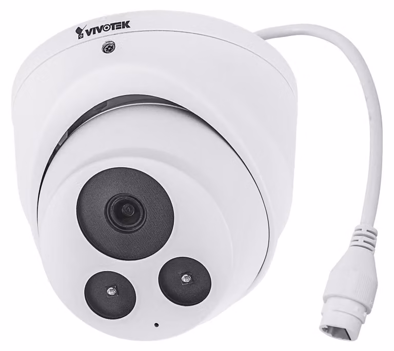 VIVOTEK C-SERIE IT9380-H Telecamera IP dome fissa a torretta da 5 MP, per esterni, IR, PoE, 2,8 mm