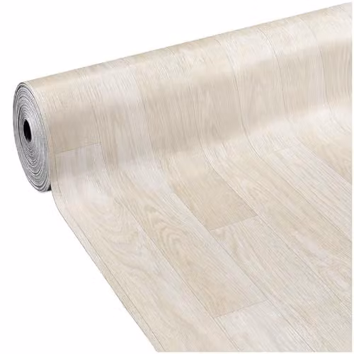 Pavimento Pvc Rivestimento Rotolo Vinile 31 Misure Casa Design Legno Beige Bianco 100x1200 Cm Dis_C