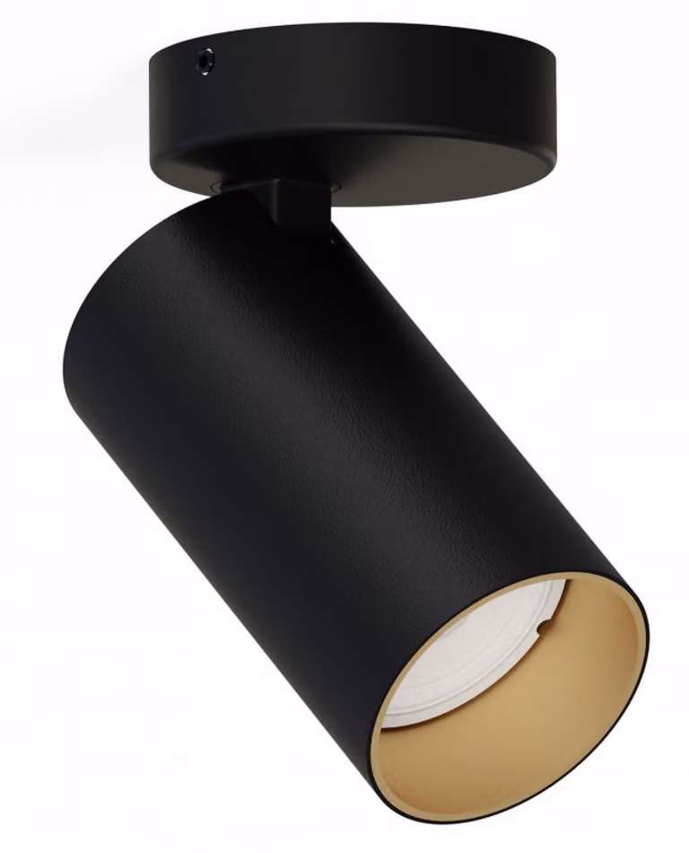 Nowodvorski Lighting Faretto da soffitto 7763 MONO I nero/oro