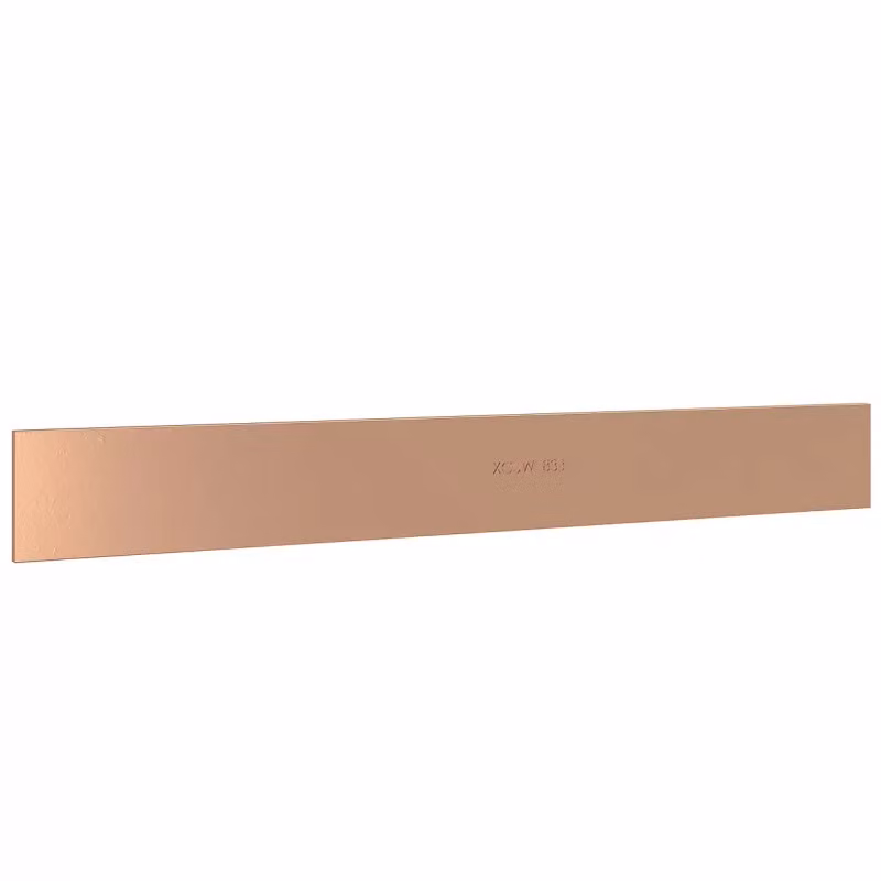 Barra collettrice ABN CU senza fori 100x10x830 mm, a 3 poli, 1600 A XCUW183B1