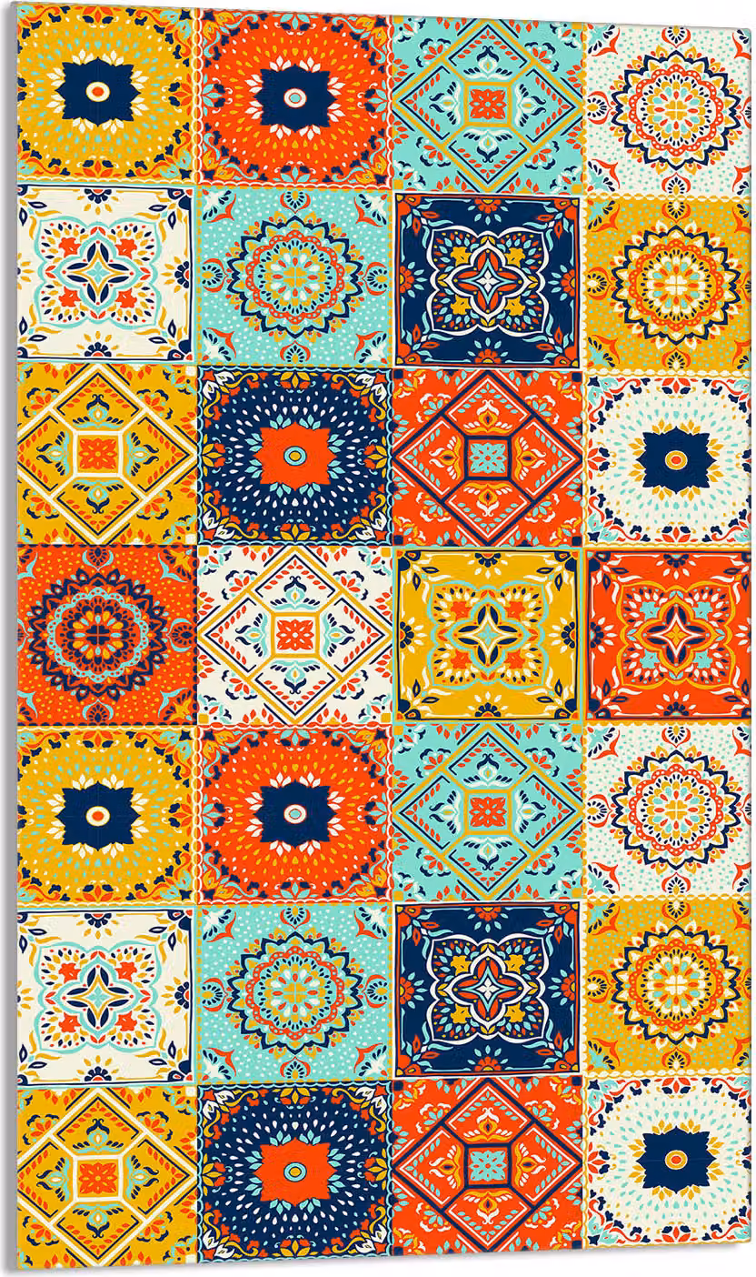Piastra di copertura del piano cottura 30x52 Piastra di copertura del piano cottura in Vetroceramica Piastra di vetro tagliere decorativo, pezzo a mosaico