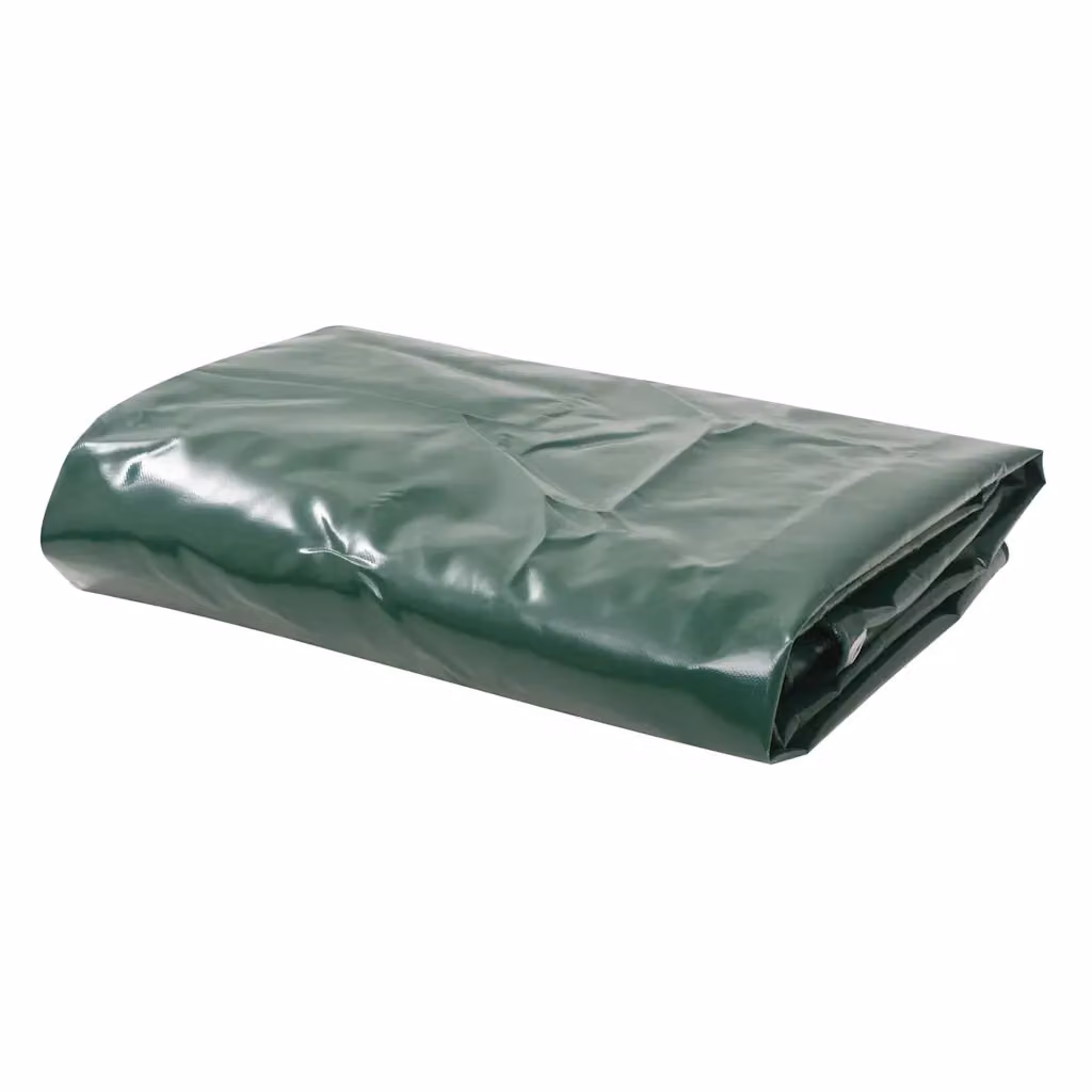 Telone in PVC verde vidaXL 650 g/m² 6x8 m – 1