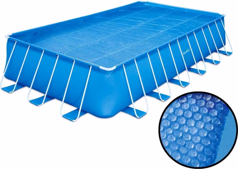 Summer Waves foglio solare 5,48x2,74cm telo solare copertura piscina copertura solare riscaldamento piscina