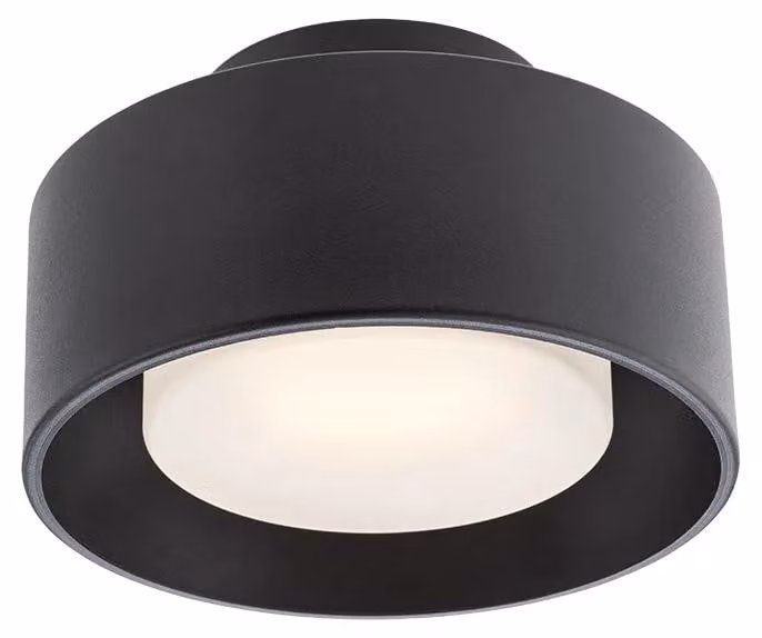 PUNKT PL LED 6W 3000K, plafoniera - Colore: nero