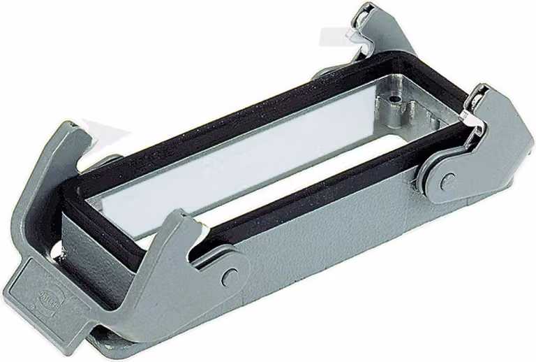HARTING Han 24B HvE Custodia aggiuntiva bassa con 2 staffe trasversali - 1 pezzo