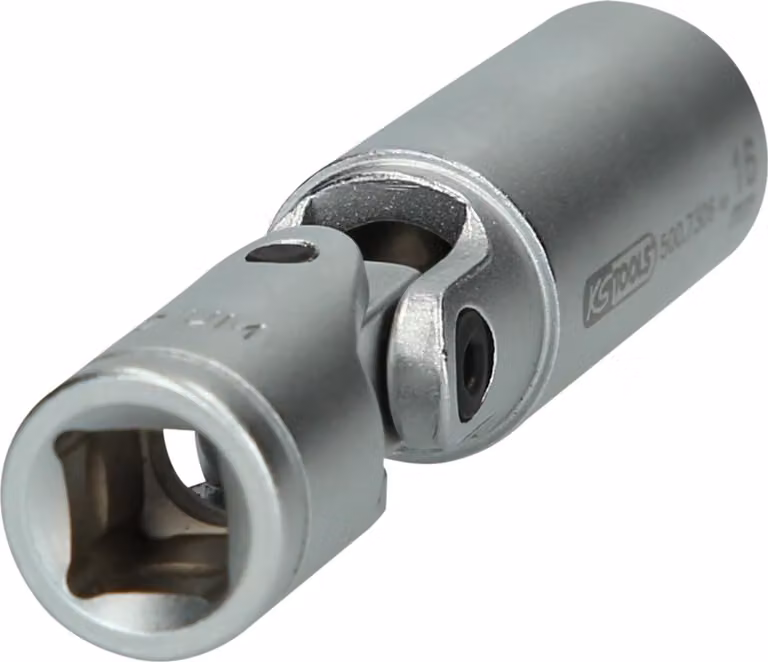 KS TOOLS Presa per candelette 3/8" corta 75 mm 16 mm - 500.7306