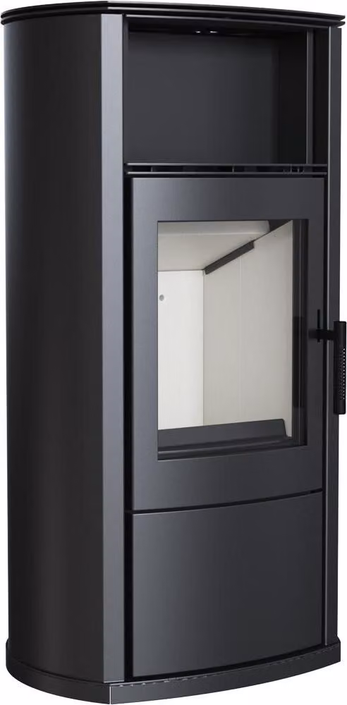 KRATKI EPSILON Ø 150 8 kW stufa a legna in acciaio