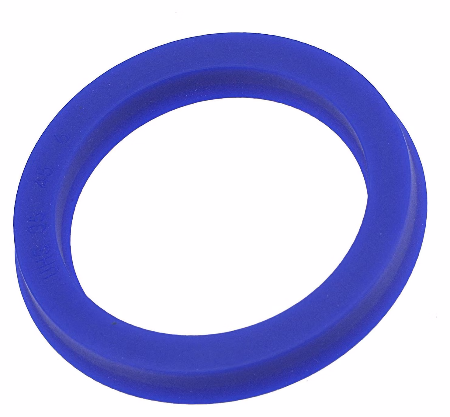 Guarnizione radiale per albero, modello UHS, 35x45x6 mm, in poliuretano (PU), colore blu, confezione da 2 pezzi
