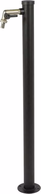 Fontana da Giardino con Rubinetto Belfer 42/SR in Acciaio Grigio Antracite