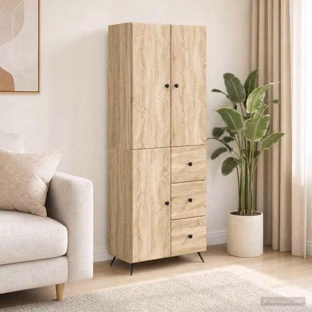 Set di armadi 2 pz Rovere Sonoma Legno ingegnerizzato 3416900