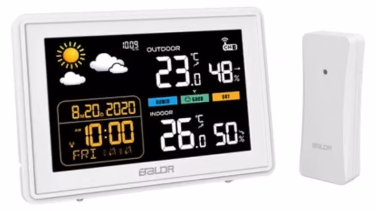 Stazione meteorologica BALDRTHERM B0359WST2H2PR con sensore esterno