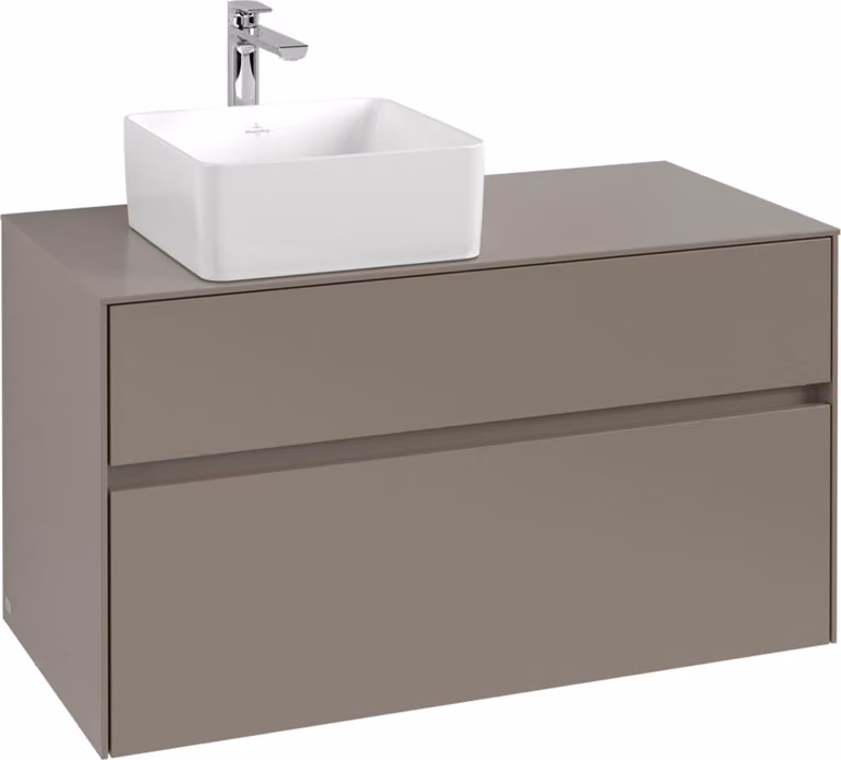 Mobiletto V&B Collaro 100x54,8x50cm, WT l, LED 7,3 W, bla Oa