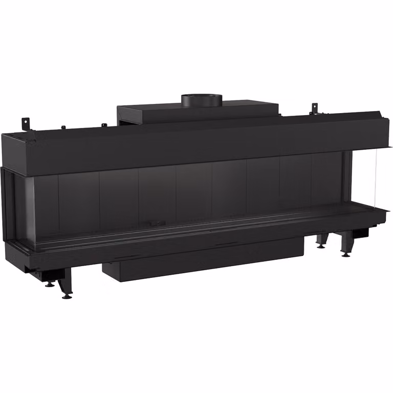 KRATKI LEO 200 camino a gas naturale trifacciale ∅ 130/200 16 kW