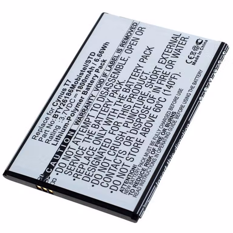 Batteria adatta per Mobistel Cynus T7 Batteria MT-600S, MT-600W, BTY26186
