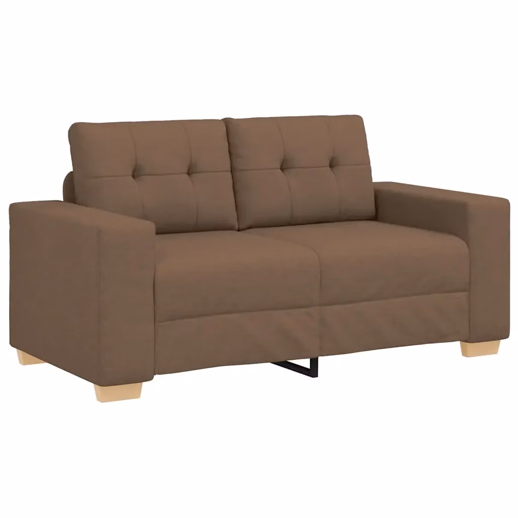 Divanetto moderno vidaXL in tessuto marrone L: 160 cm, P: 77 cm, H: 82 cm – 2