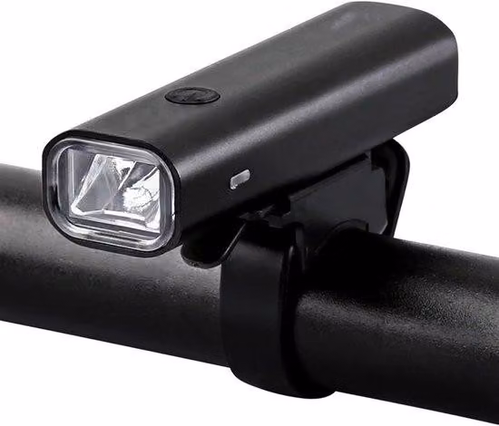 Lampada per bicicletta - Illuminazione per bicicletta - Faro per bicicletta - Lampada per bicicletta ricaricabile tramite USB, da montare sul manubrio - Accessorio per bicicletta - Pratico - Ideale per le uscite in bicicletta notturne all'aperto