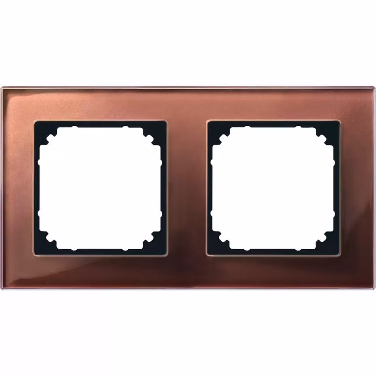 Merten telaio in vetro 2f.mah/br scala/verticale 489215