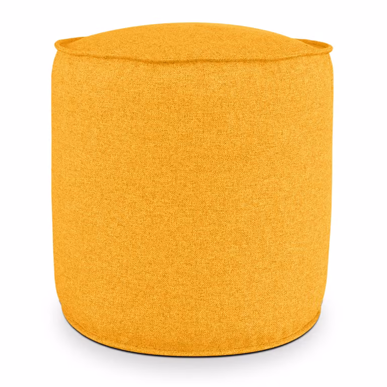Pouf Rotondo da Interno & Esterno Piuma L Senape