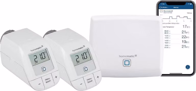 Homematic IP SK16 SET 2 RISCALDAMENTO Bianco