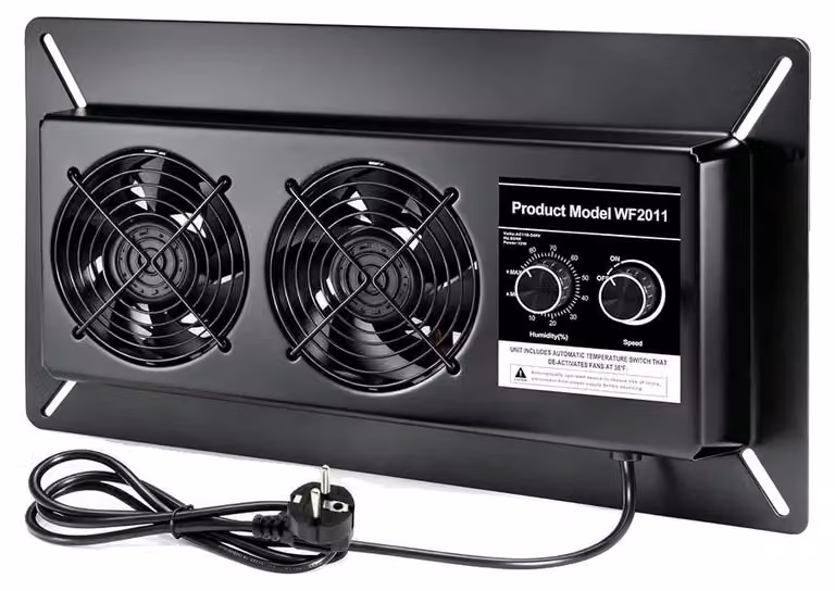Ventilatore, controllo a due pulsanti, funzionamento a basso consumo energetico, modello WF2011