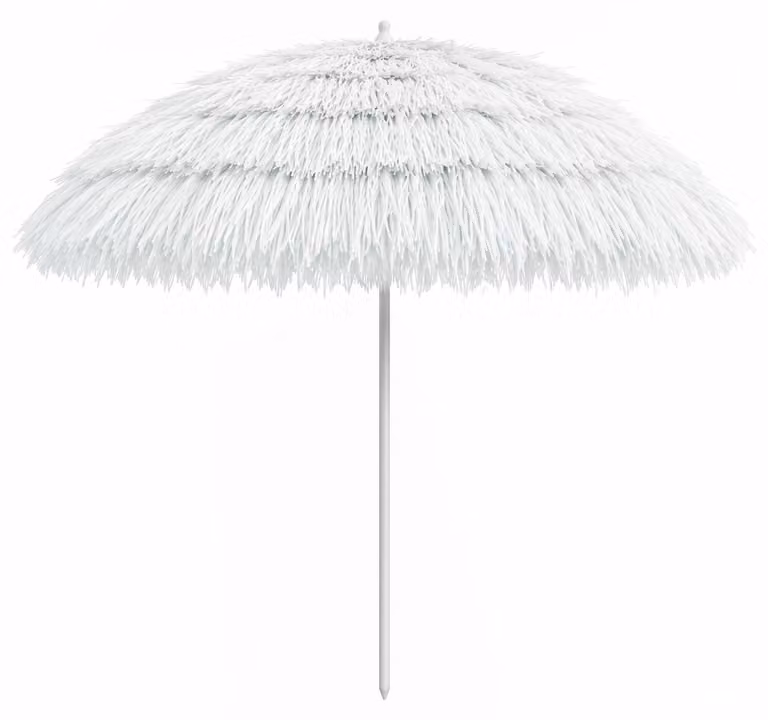 Linder Exclusiv Ombrellone Hawaii Bianco