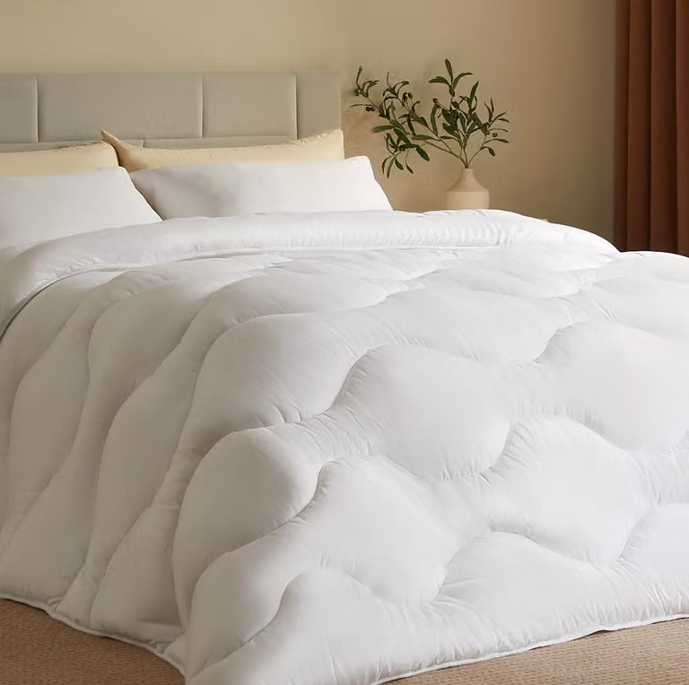 CASABEL Piumino Invernale Molto Caldo, 700g/m², 200x200cm, Bianco