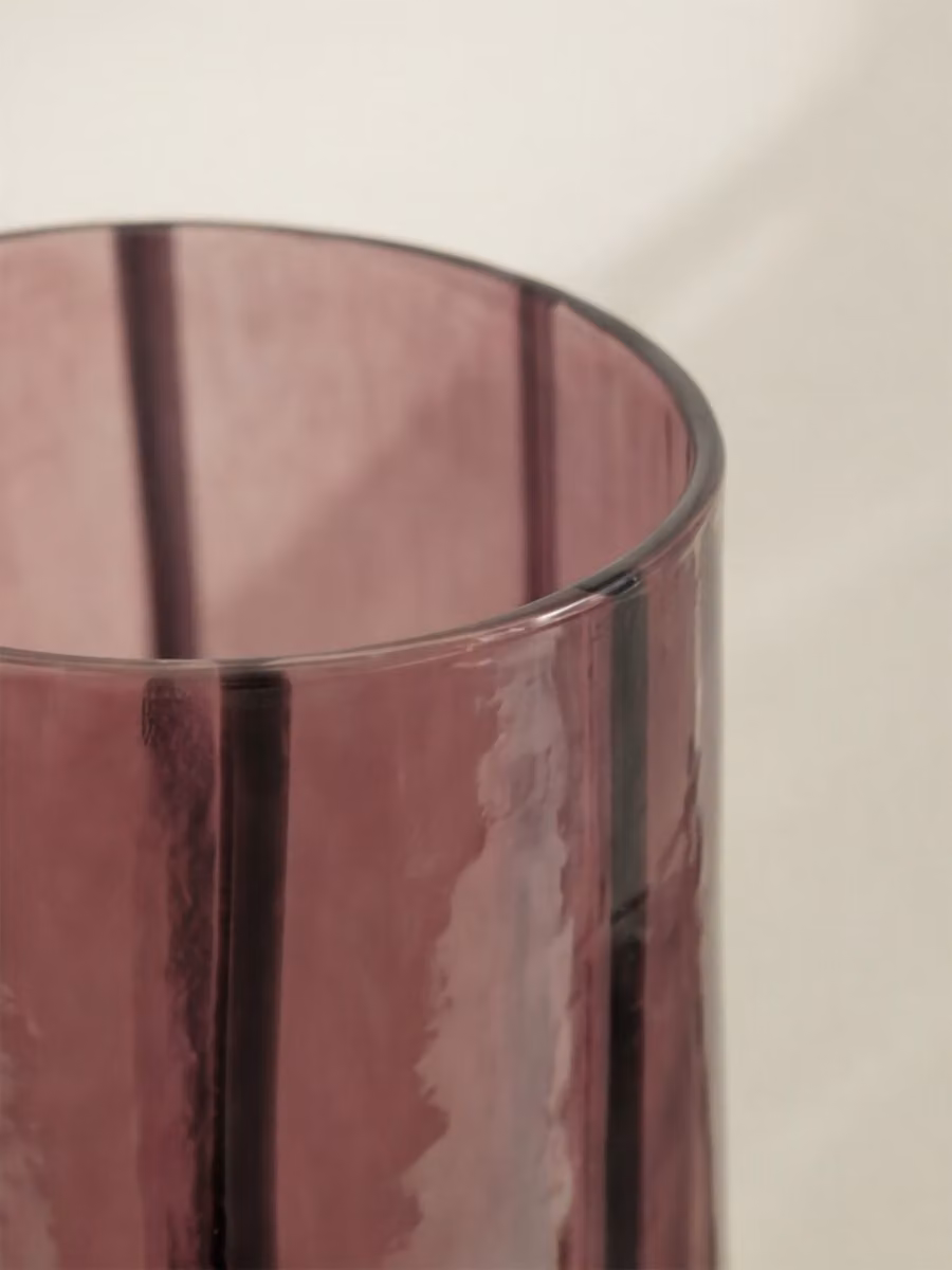 Vaso da tavolo piccolo bordeaux Kenay Home – 2