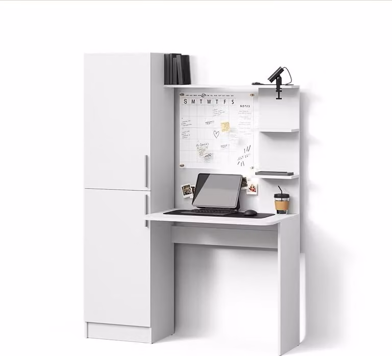 Scrivania Livinity Rina Bianco 122.9 x 168 cm, Model 57369