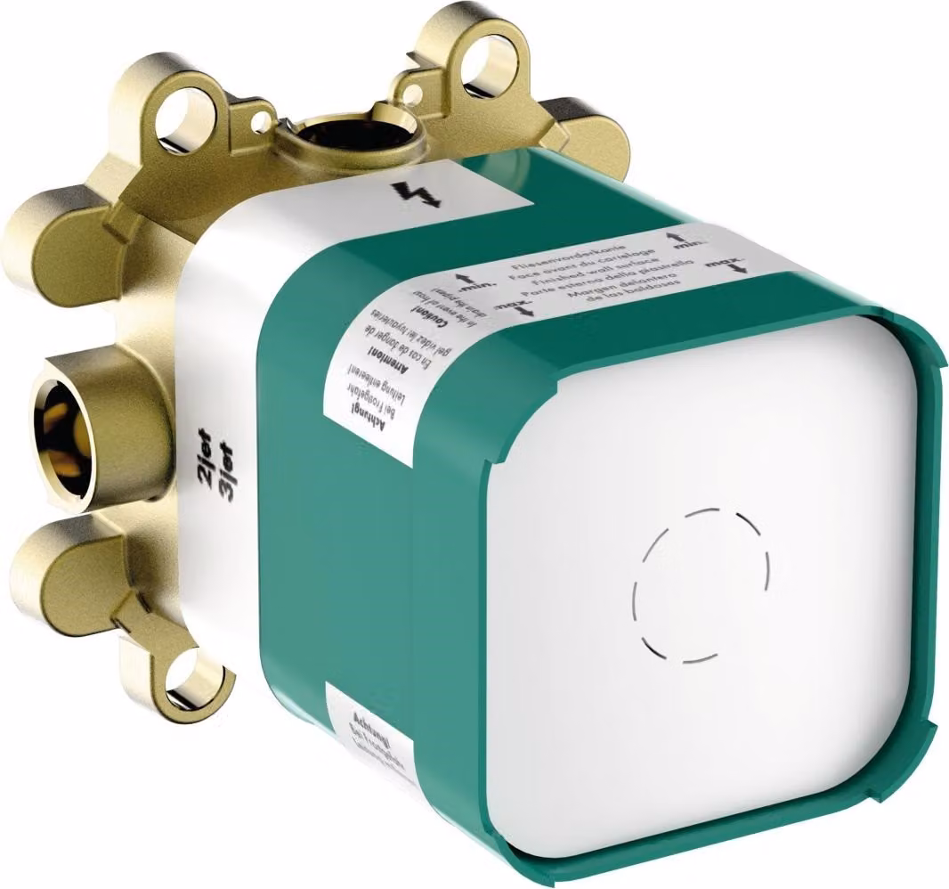 hansgrohe AXOR corps de base pour pomme de douche 2 jets avec bras de douche, 35361180, 35361180