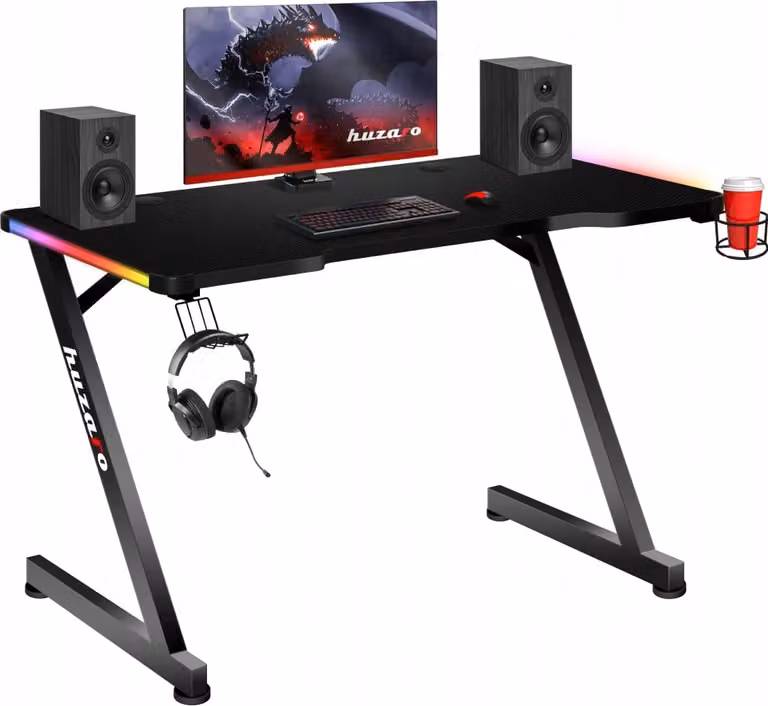 Gaming desk Huzaro Hero 2.5 RGB LED