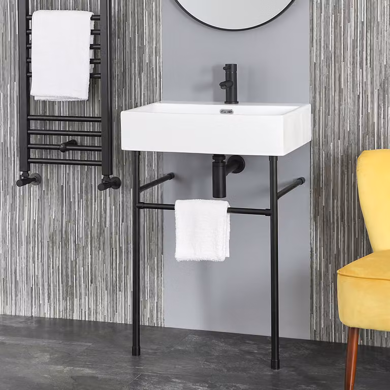 Lavabo con Consolle – Scelta di dimensioni e finiture – Sandford